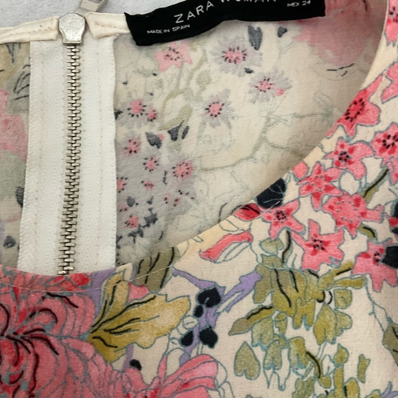 Zara floral blouse woman’s - Picture 10 of 11